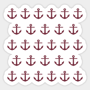 Washington | Burgundy Sticker